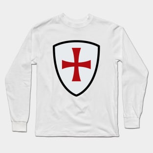 Templar Shield Long Sleeve T-Shirt